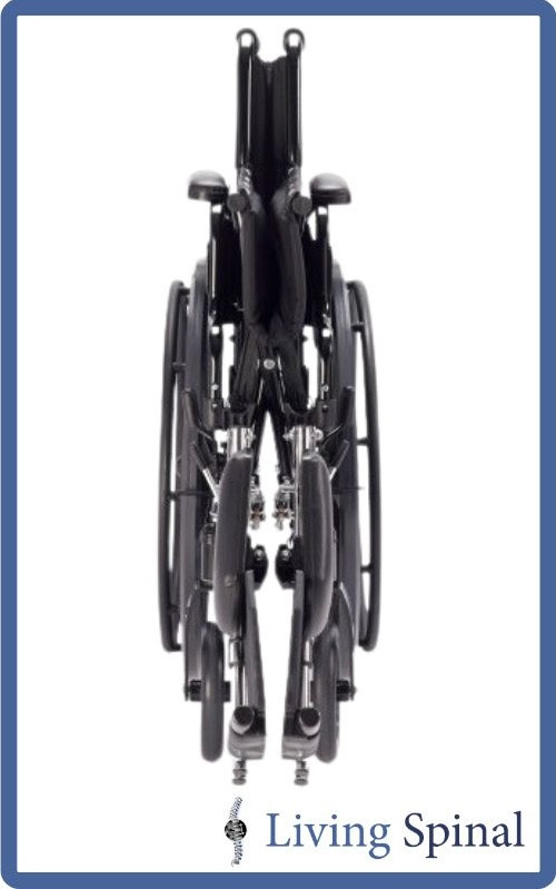 Invacare 9000 XT Product When Folded Living Spinal