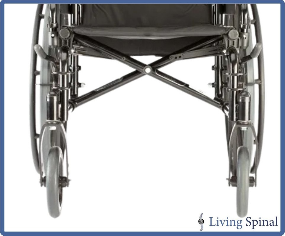 Invacare 9000 XT Product Wheel Rear View Living Spinal