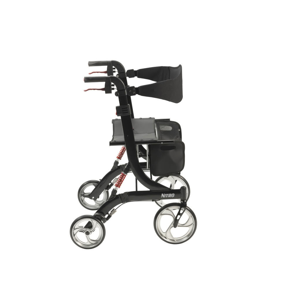 Nitro HD Euro Style Rollator Full Right