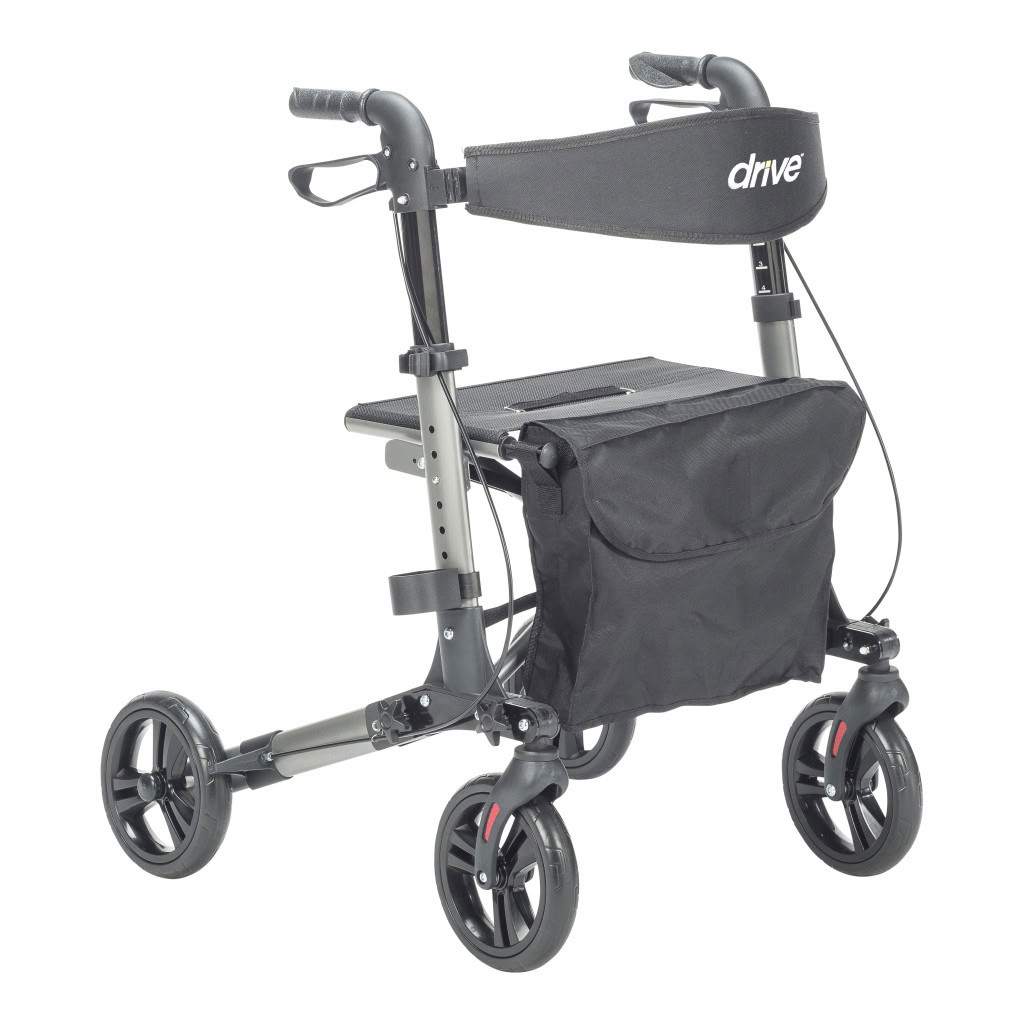 Compact Folding Rollator Right