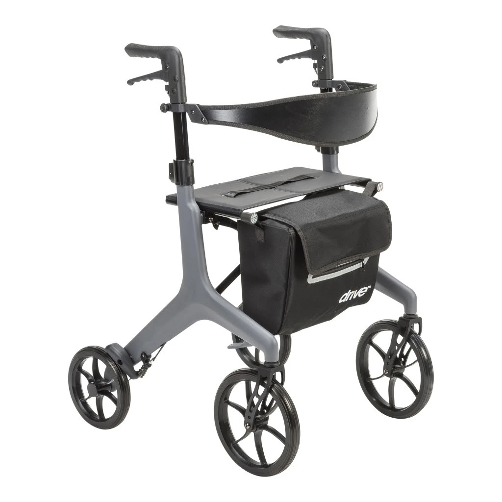 AeroCarbon Ultra Lite Rollator Gray Right
