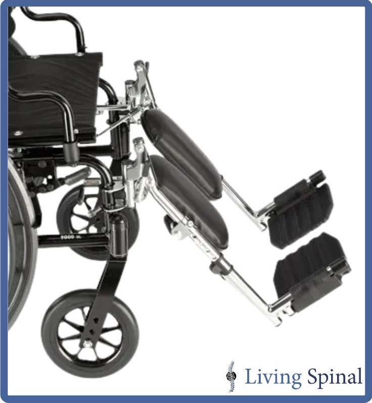 9000 SL Invacare Product Swing-away Legrests Living Spinal