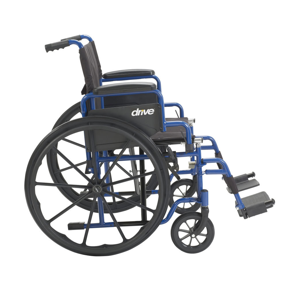 Blue Streak Wheelchair, by Drive Medical
