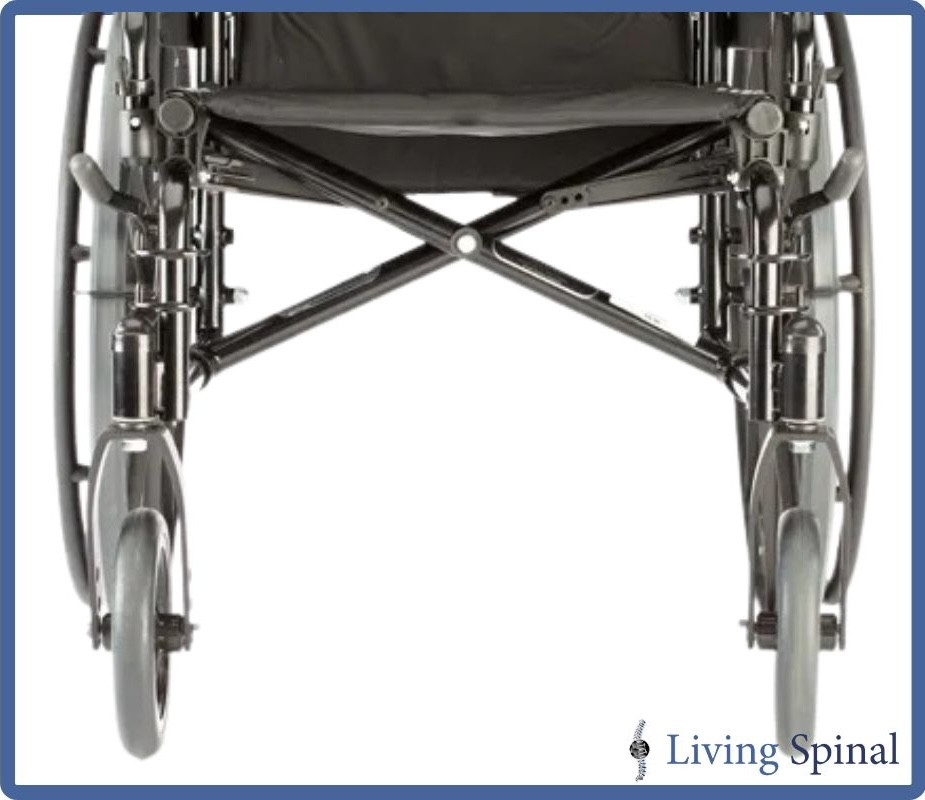 Invacare 9000 XDT Wheels Rearview Living Spinal