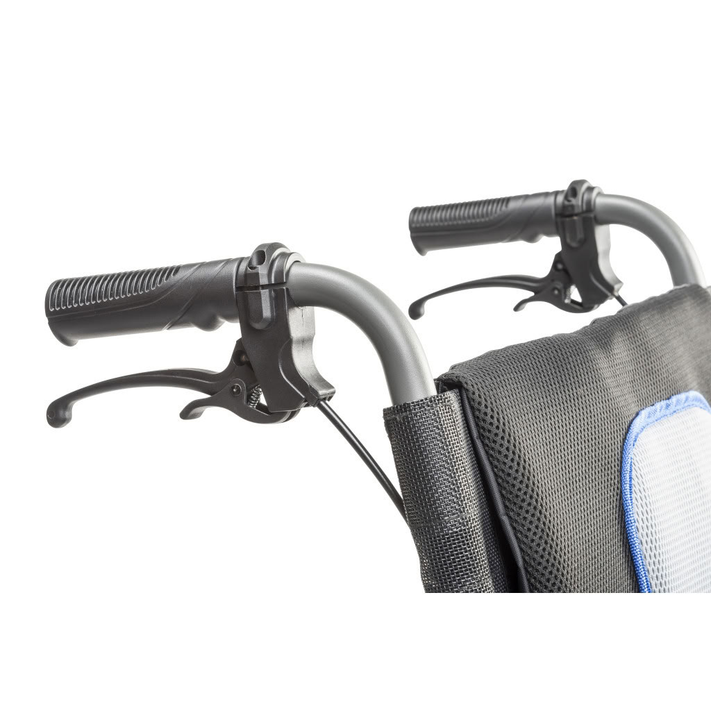 AeroFly™ Ultra-Lite Wheelchair Handles Gray