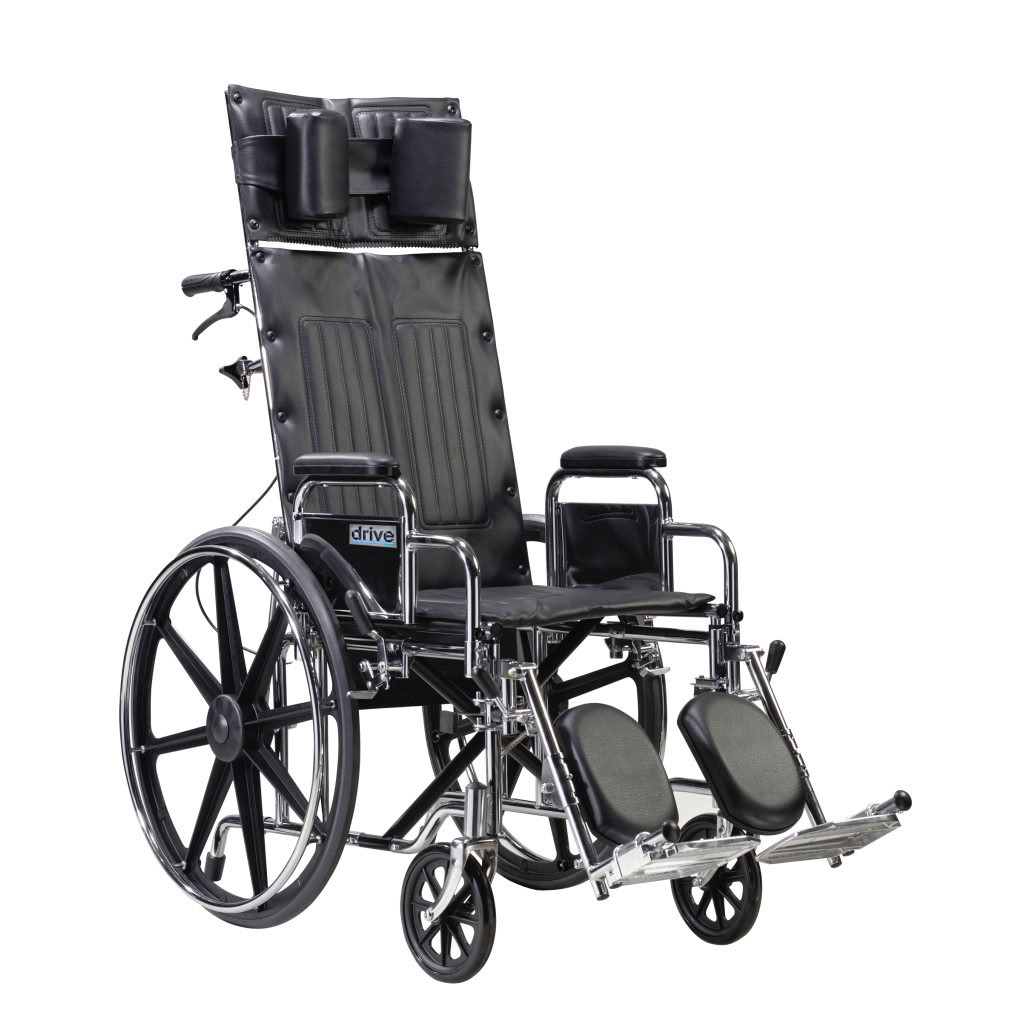 Deluxe Sentra Full Reclining Wheelchair Main Image