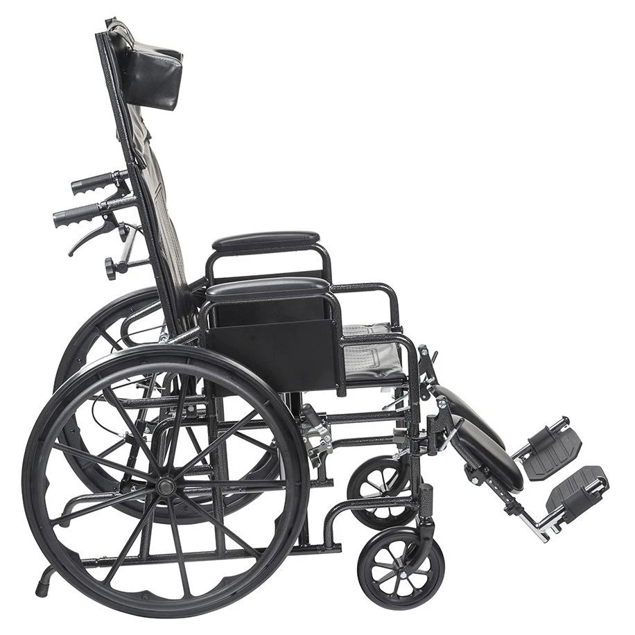 Silver Sport Full Reclining Wheelchair Full Right