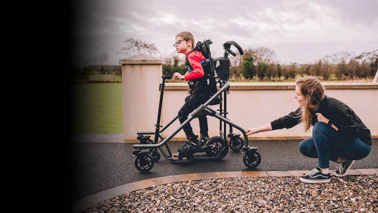 MyWay + Gait Trainer Replicates Stepping Pattern