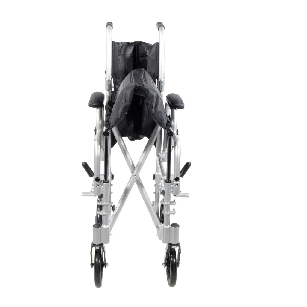 Poly-Fly High Strength Lightweight / Transport Wheelchair Folded