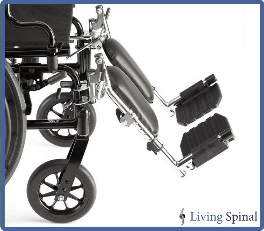 Invacare 9000 Jymni Recliner Wheelchair Legrest