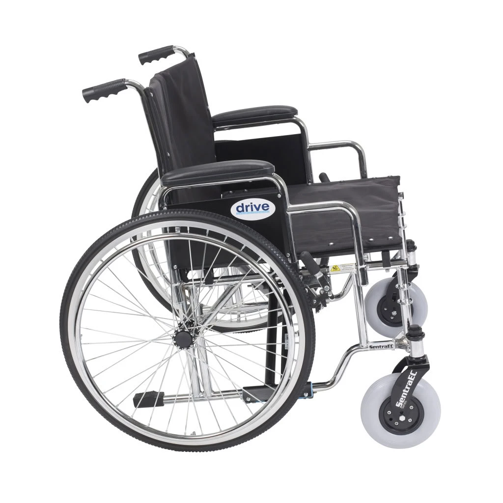 Bariatric Sentra EC Heavy-Duty, Extra-Extra-Wide Wheelchair Full Right