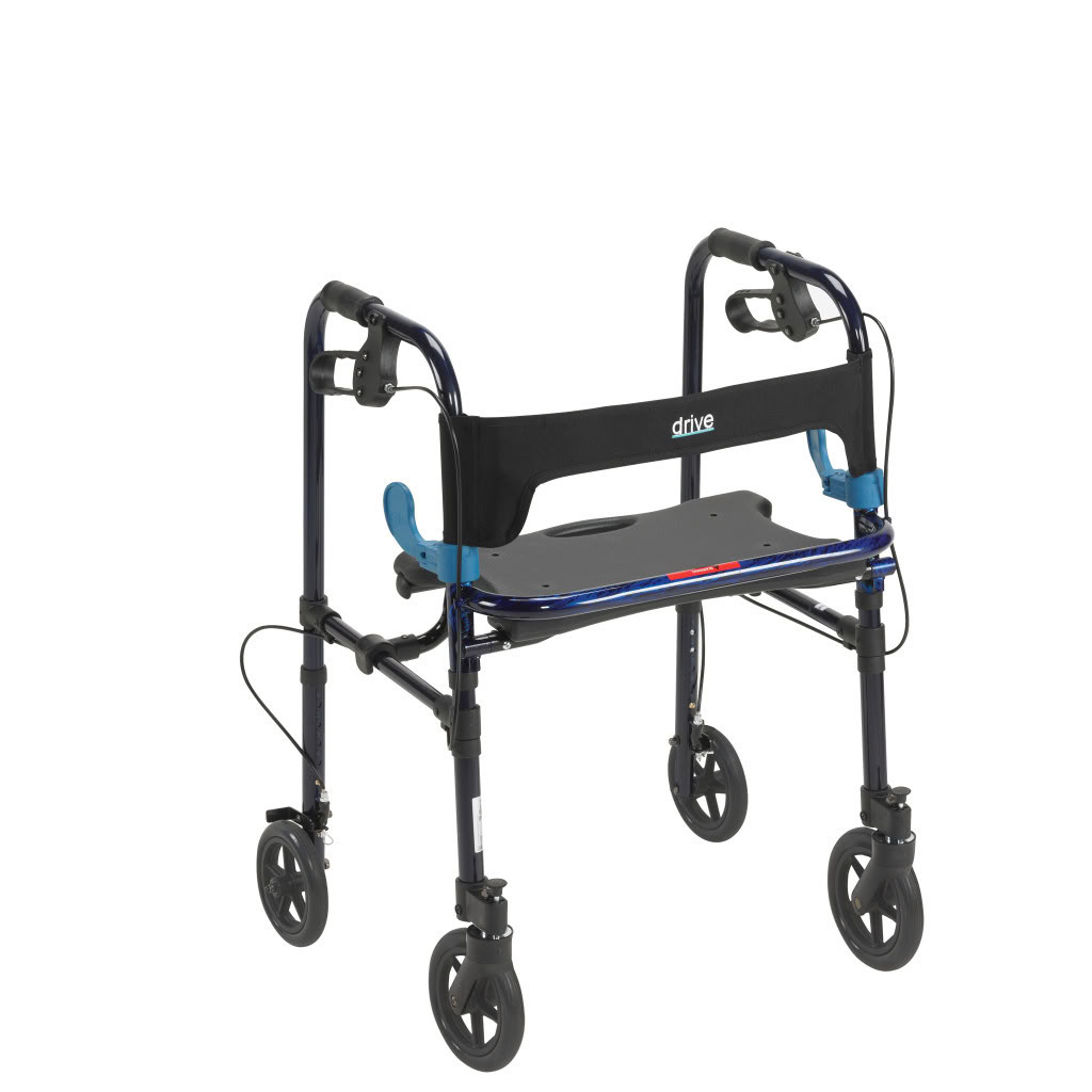 Adult Clever-Lite Patient Rollator with 8" Wheels Main Image