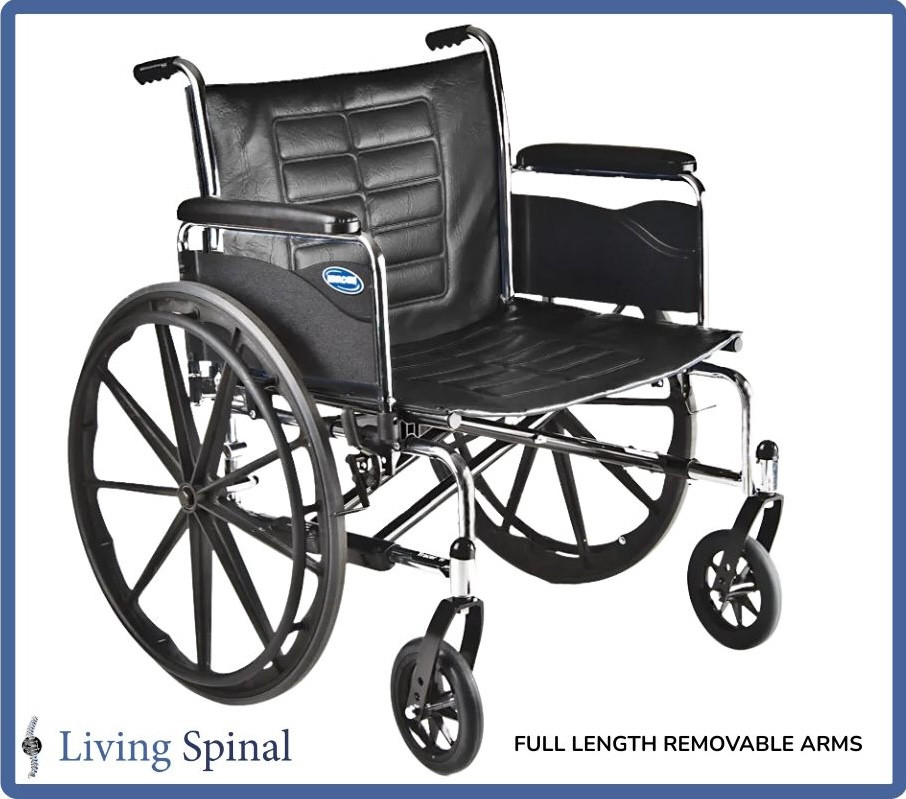 Tracer IV Standard Full Length Removable Arms Living Spinal