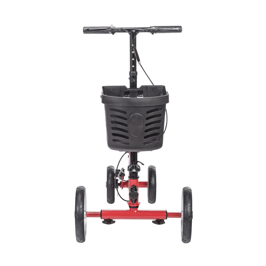 Nitro Glide Knee Walker Front Red