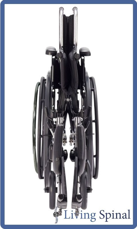 Invacare Tracer SX5 Custom Wheelchair Product When Folded Living Spinal