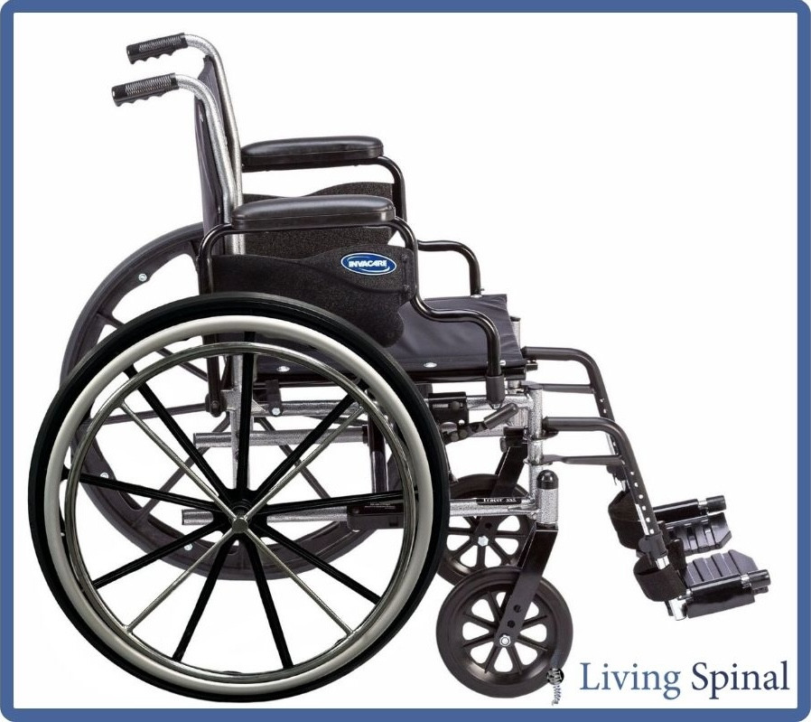 Invacare Tracer SX5 Custom Wheelchair Product Side View Living Spinal