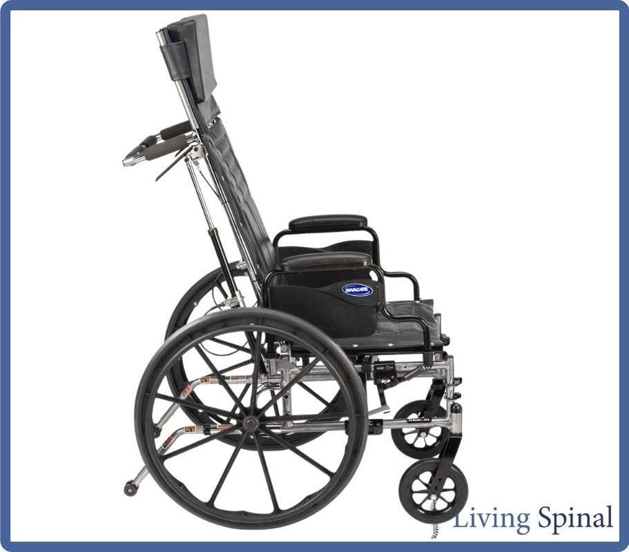 Invacare Tracer SX5 Recliner Product Side View Living Spinal