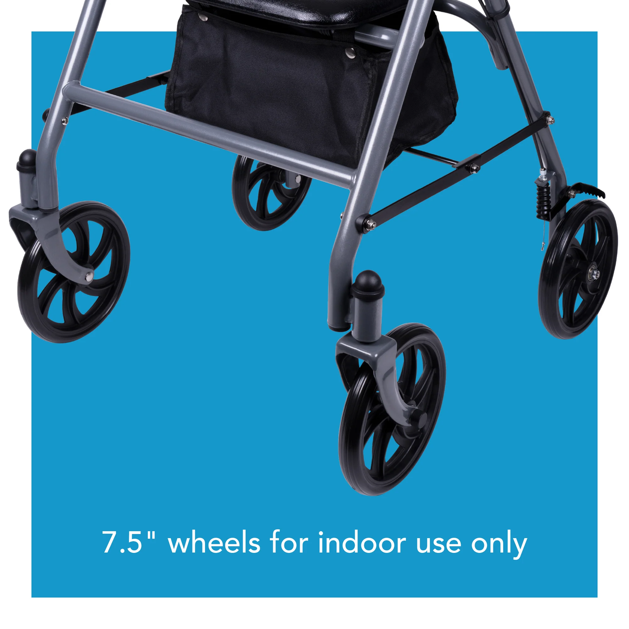 Carex Classics Steel Rollator Wheels