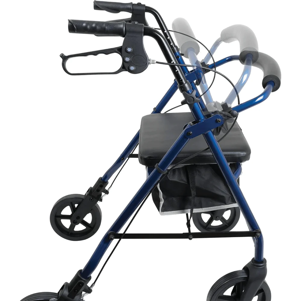 Carex Classics Rolling Walker Adjustable Handle
