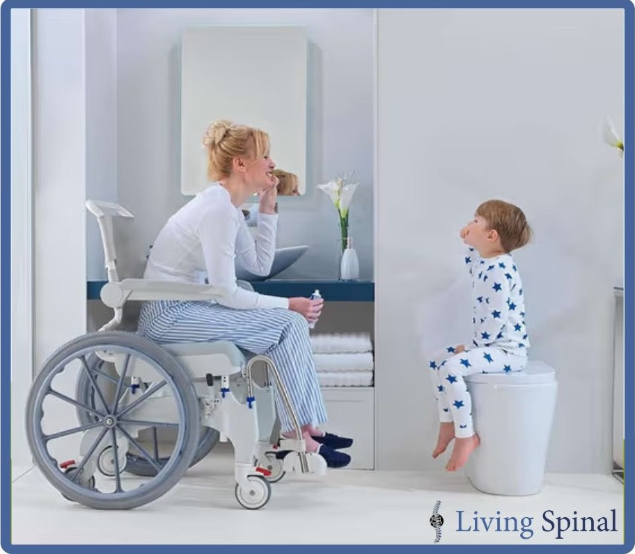 Invacare Ocean Ergo Self-Propel Product When in Use