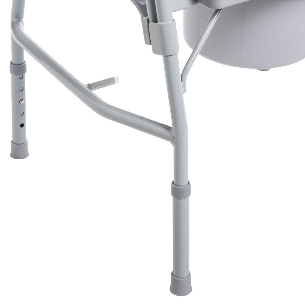 Deluxe Bariatric Drop-Arm Commode Height