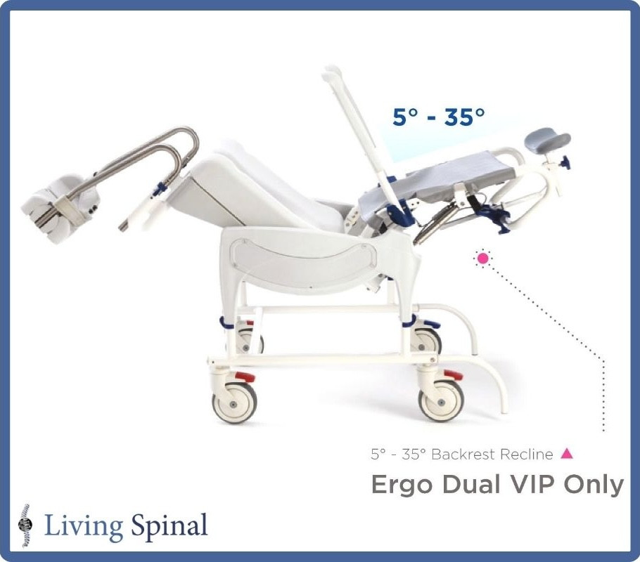 Invacare Ocean Ergo Dual VIP Product Tilt Feature Living Spinal