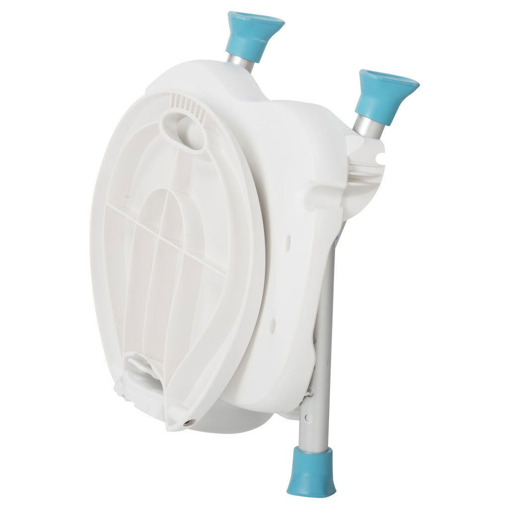 AquaSense Ergonomic Folding Bath Seat Flat Folding Portability