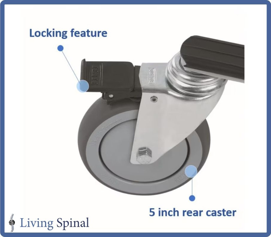 Invacare Reliant 600 Product Caster Features Living Spinal