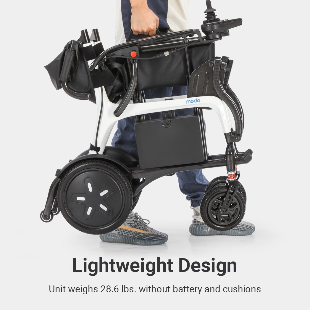  Modo Breeze Foldable Electric Wheelchair Lightweight Design