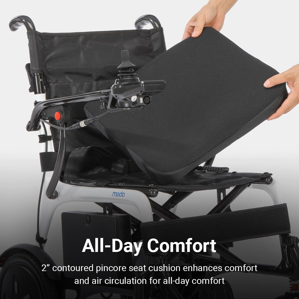  Modo Breeze Foldable Electric Wheelchair Seat Cushion