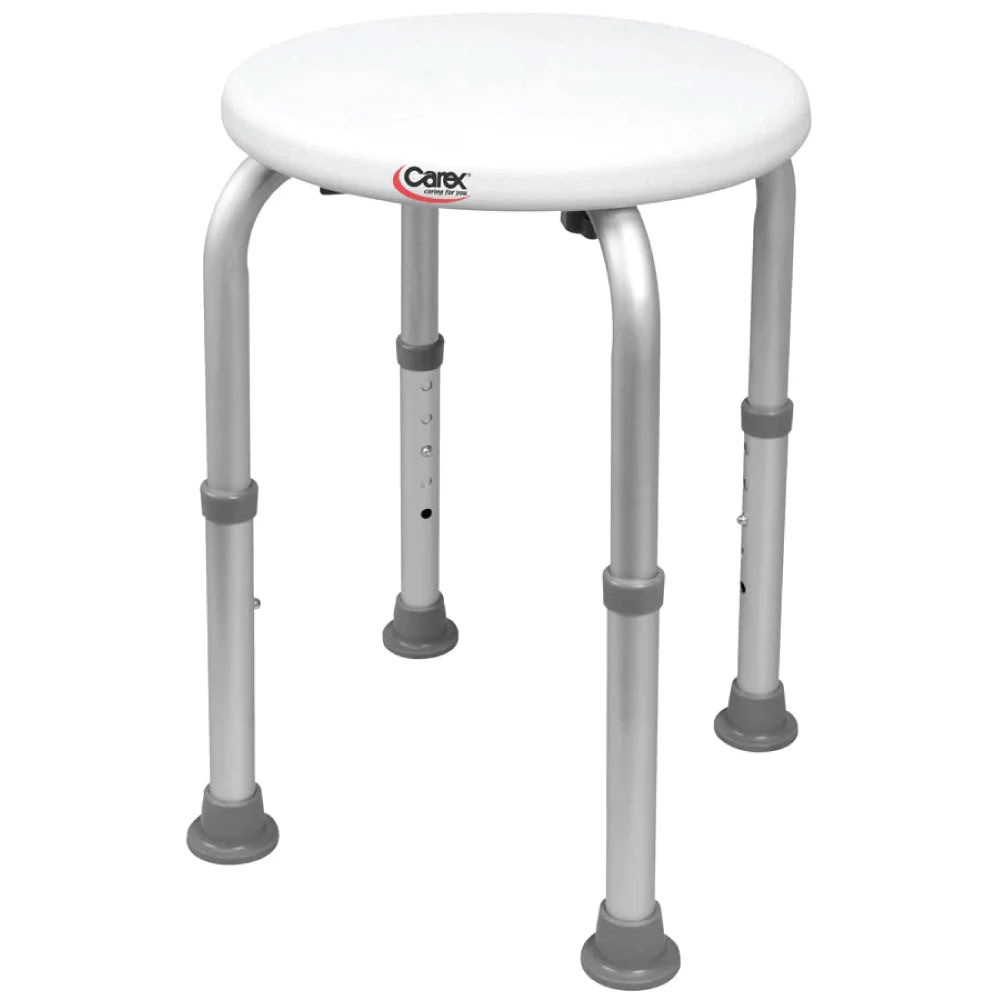 Drive Medical Carex Compact Shower Stool Front View