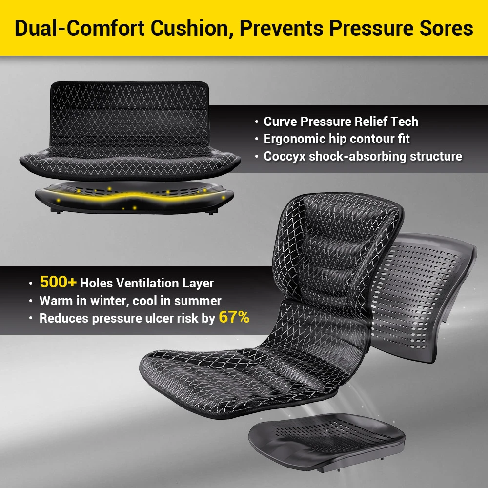 Easwe B10 Foldable Electric Wheelchair Cushion