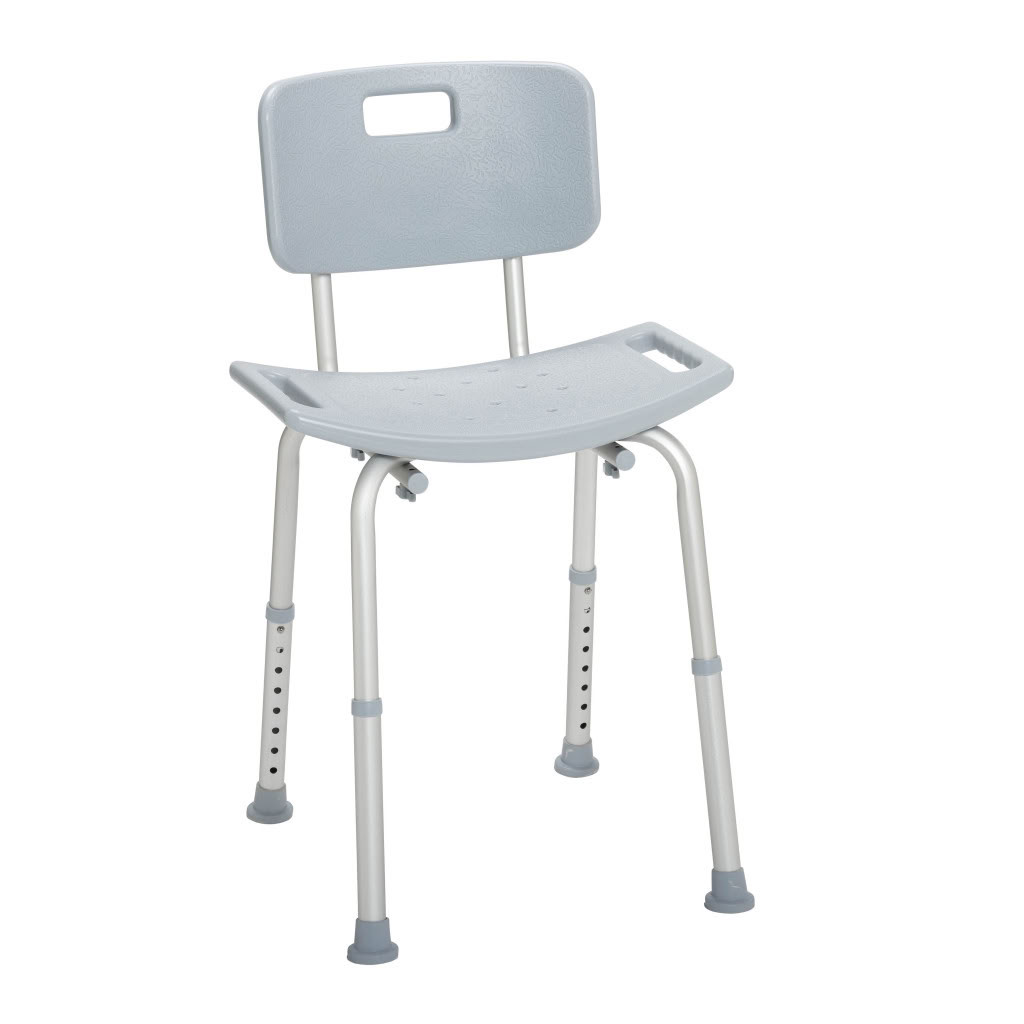 Deluxe Aluminum Bath Chair Right