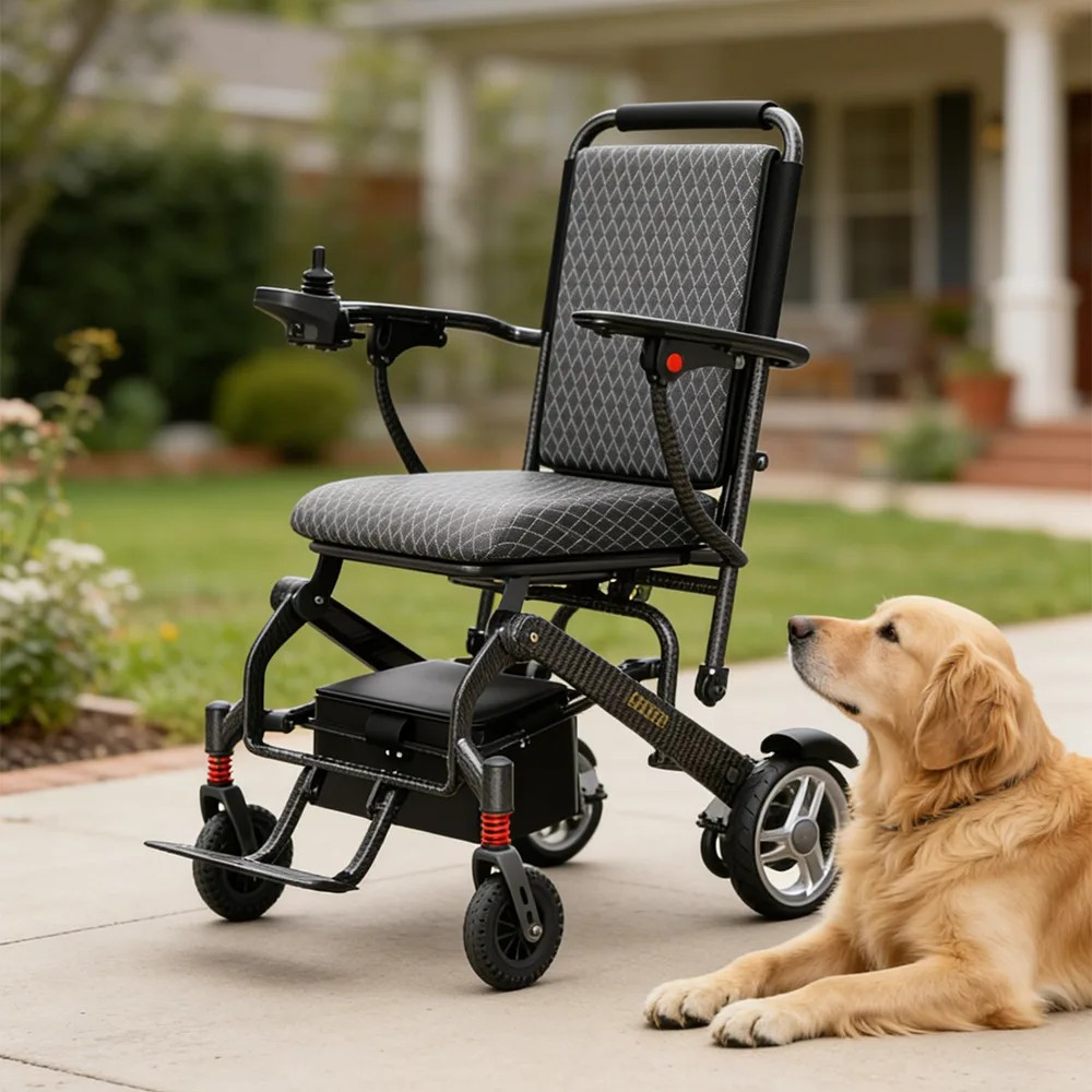 Easwe C10 Carbon Fiber Electric Wheelchair Lifestyle