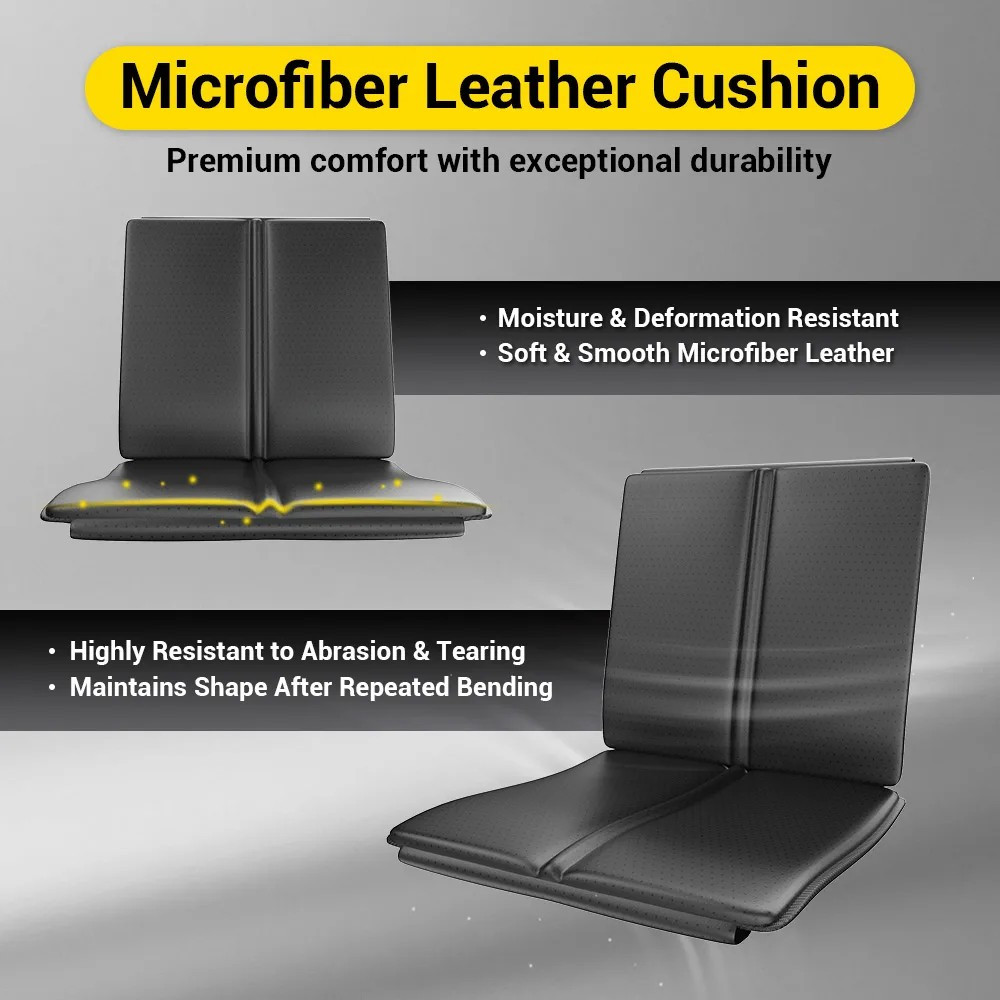 Easwe C30 Ultra Lightweight Carbon Fiber Electric Wheelchair Microfiber Leather Cushion