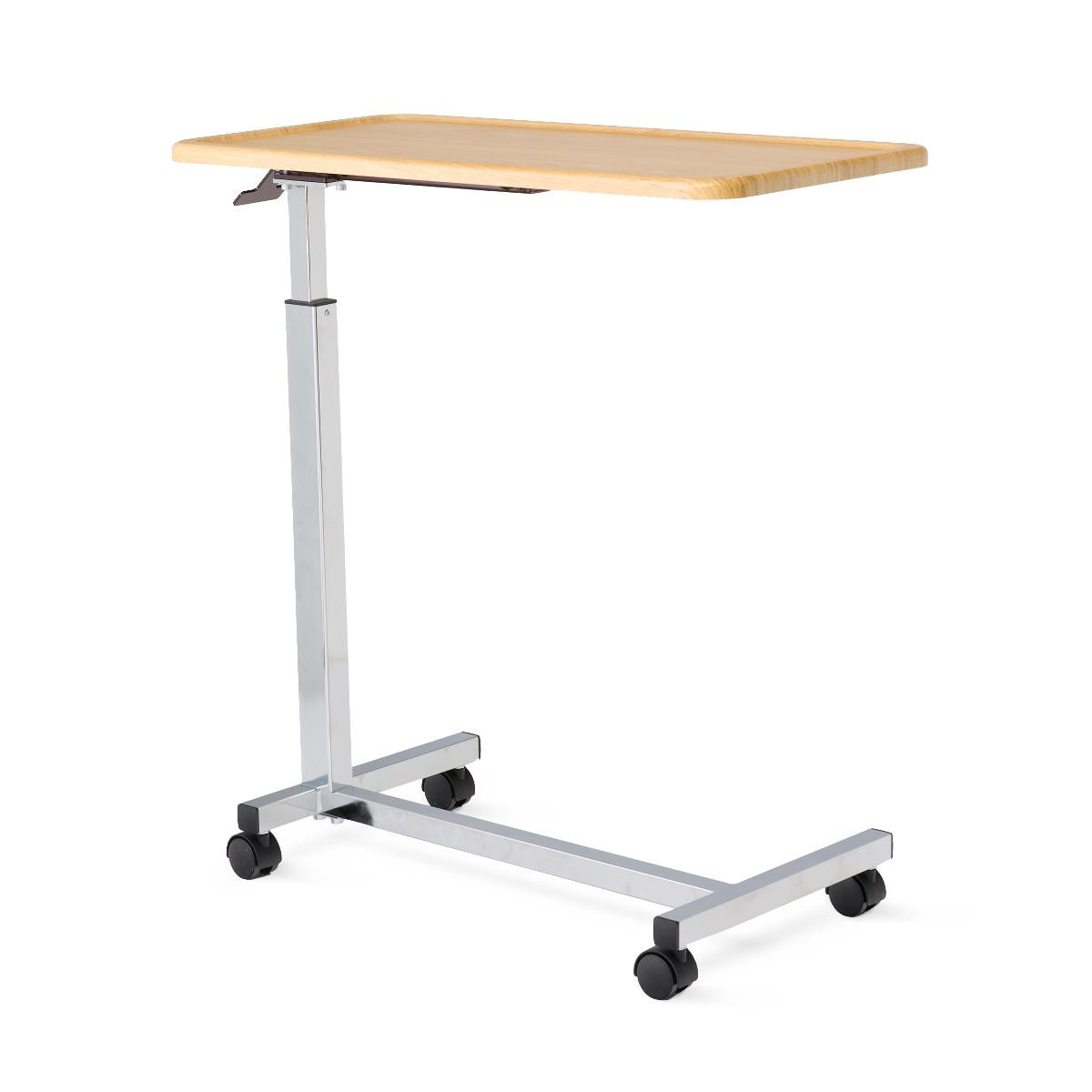 At Home Thermofoil Overbed Table, Maple