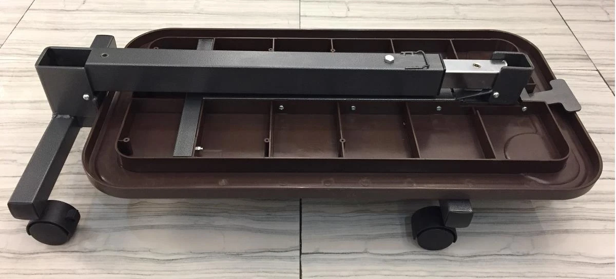 Fold-Flat Overbed Table