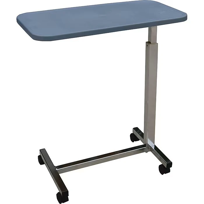 Medline Composite H-Base Overbed Table Angle View