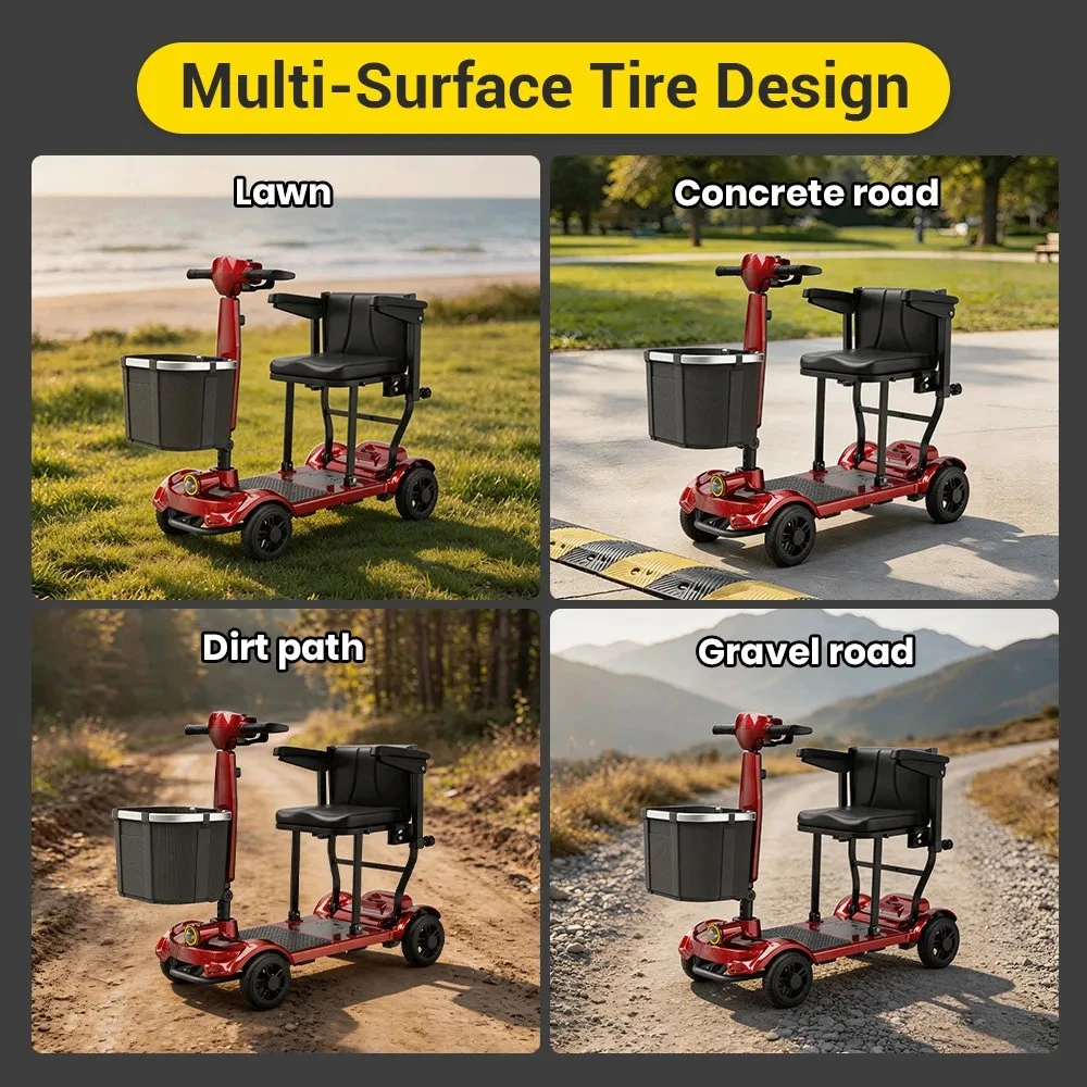 Easwe M10  Foldable Electric Mobility Scooter Multi-Surface Design