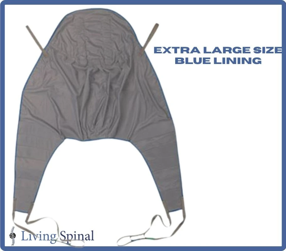  Invacare Premier Universal High Sling Extra Large Blue Living Spinal