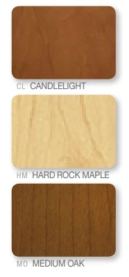 Lumex Overbed Table with Laminated Single Top All Color