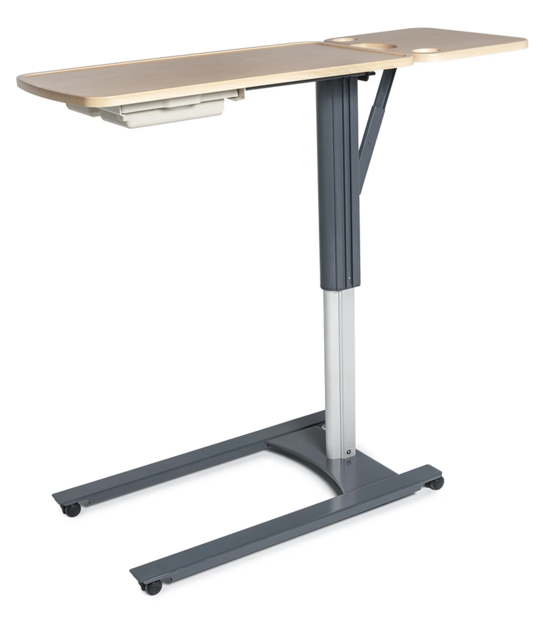 Lumex Overbed Table with Laminated Single Top