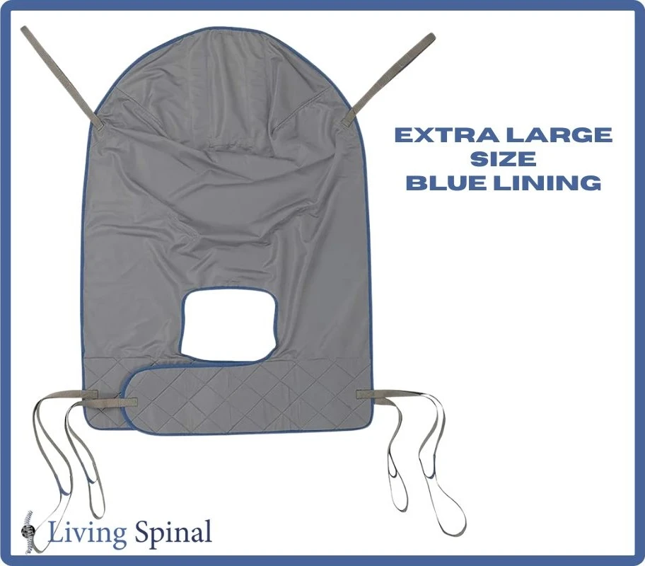 Invacare Premier Easy Fit Sling Extra Large Blue Living Spinal