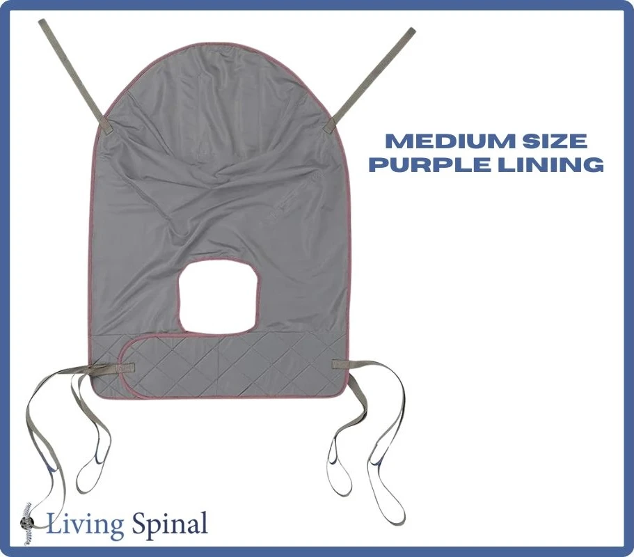 Invacare Premier Easy Fit Sling Medium Purple Living Spinal