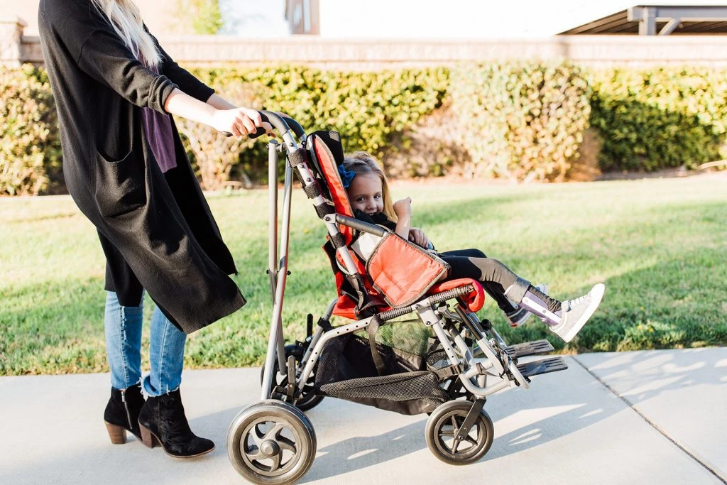 Trotter Mobility Chair Outside Use