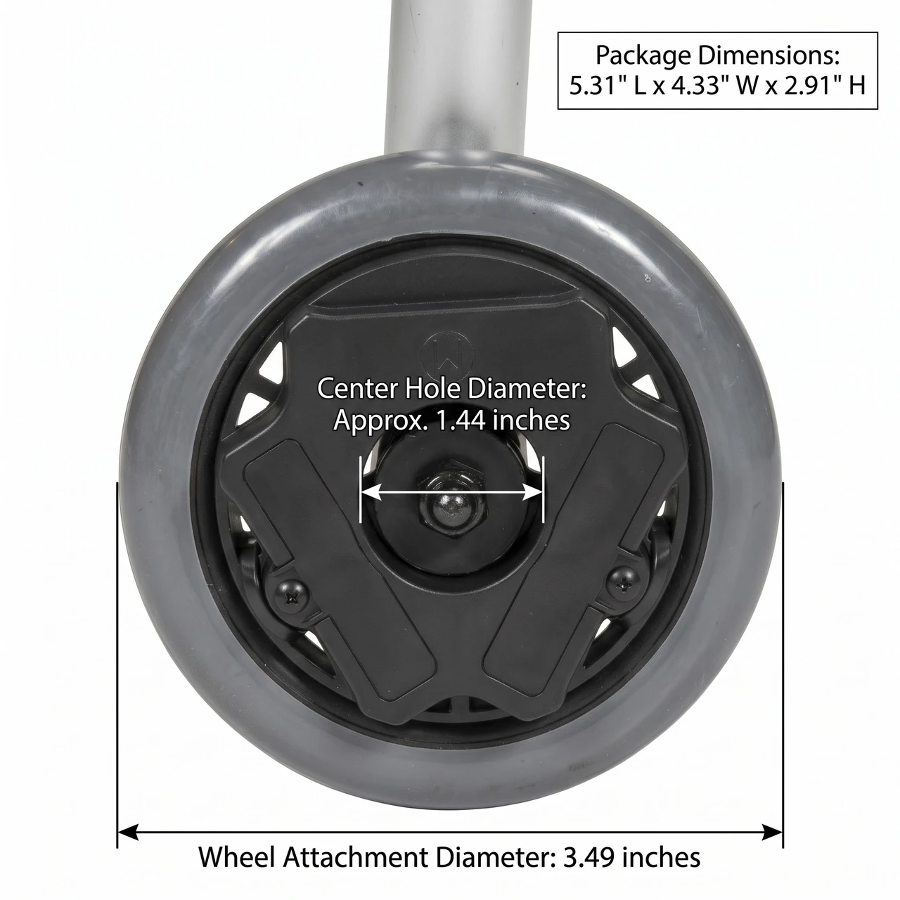 WalkWise® Smart Activity Monitor Dimensions
