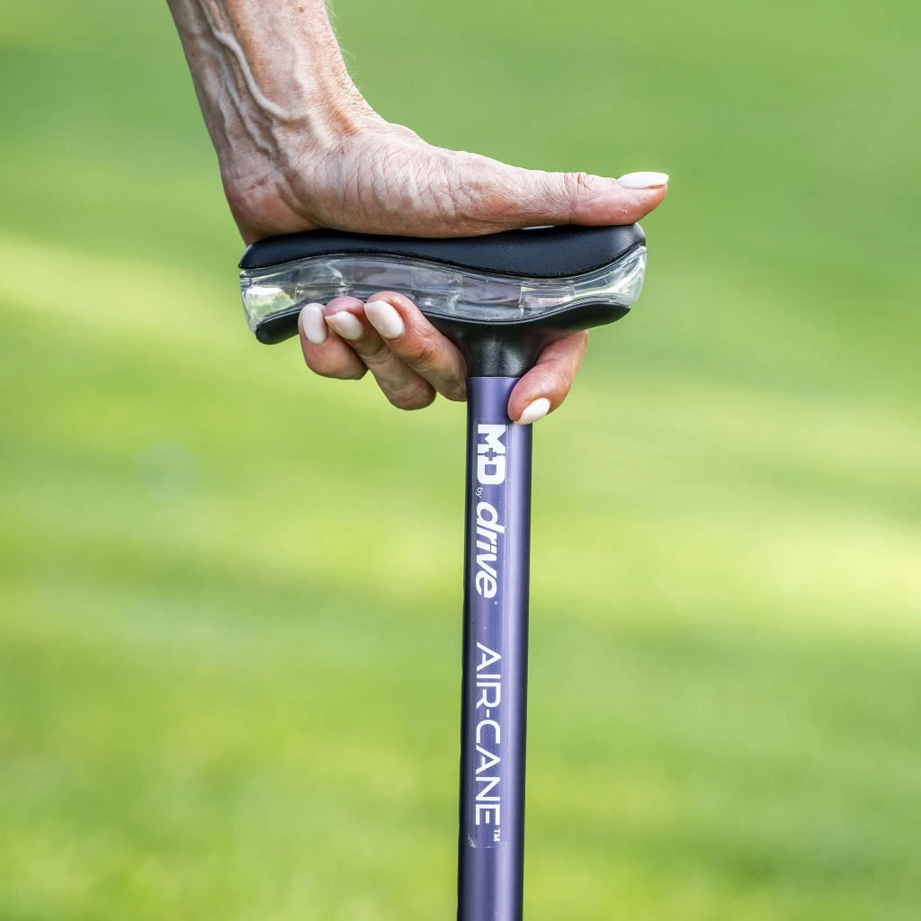 Air Cane In Use Lavender