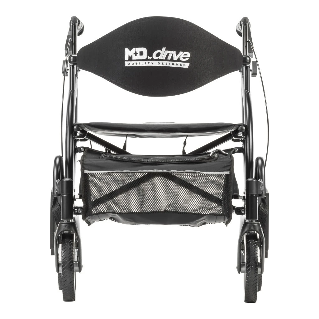 Fusion Rollator and Transport Chair Combo Front