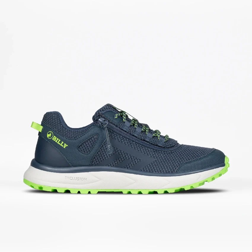 Adaptive Men's BILLY Inclusion Trail Shoes_Navy/Green