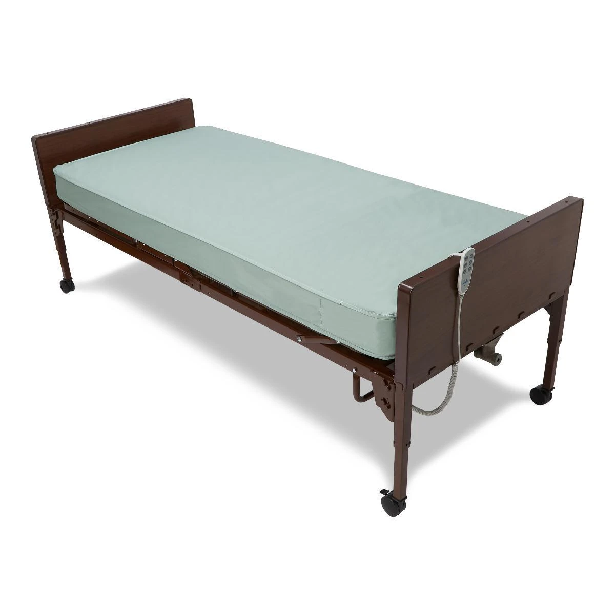 Medline High Performance Fiber Homecare Mattress on Bed